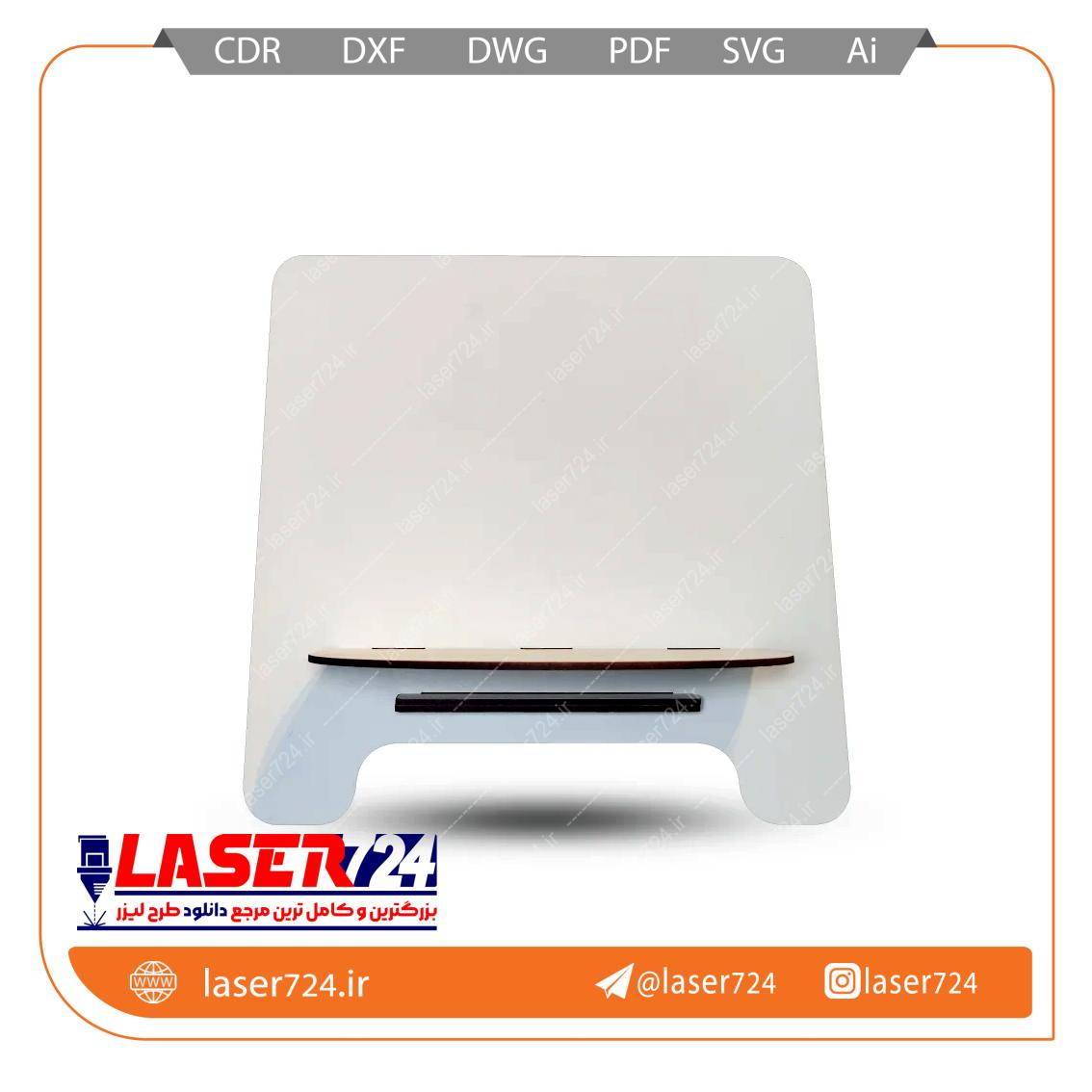 طرح استند تابلویی کیک در 4 مدل تصویر شماره 3